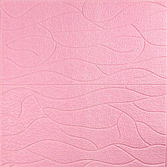 Панель 3D Pink 700*700*6mm (D) SW-00001950