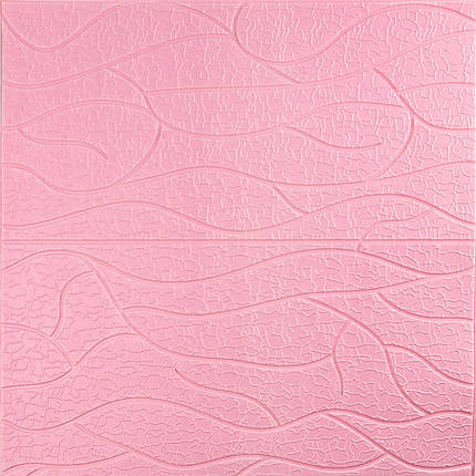 Панель 3D Pink 700*700*6mm (D) SW-00001950, фото 1