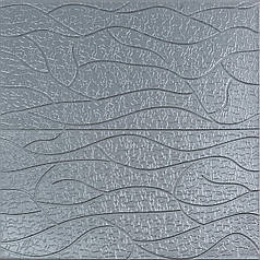 Панель 3D Silver 700*700*6mm (D) SW-00001951