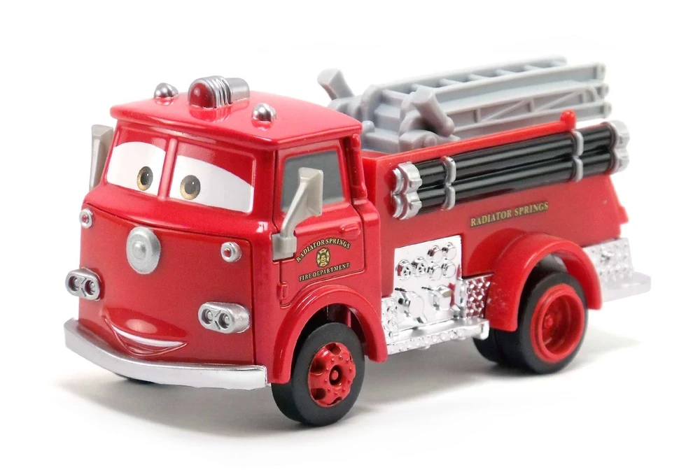 Тачки Пожежна машина Поливайка Ред Шланг Red Firetruck Cars Дісней мультфільм Pixar металеві машинки