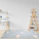 Дитячий двосторонній, складний килимок "Зимова ніч та Птах миру", 150х200x1 см, фото 5