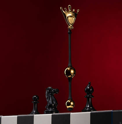 Вагінальні кульки Корольова (Ферзь) з колекції Шахи, UPKO The Chess Collection-Queen, фото 1