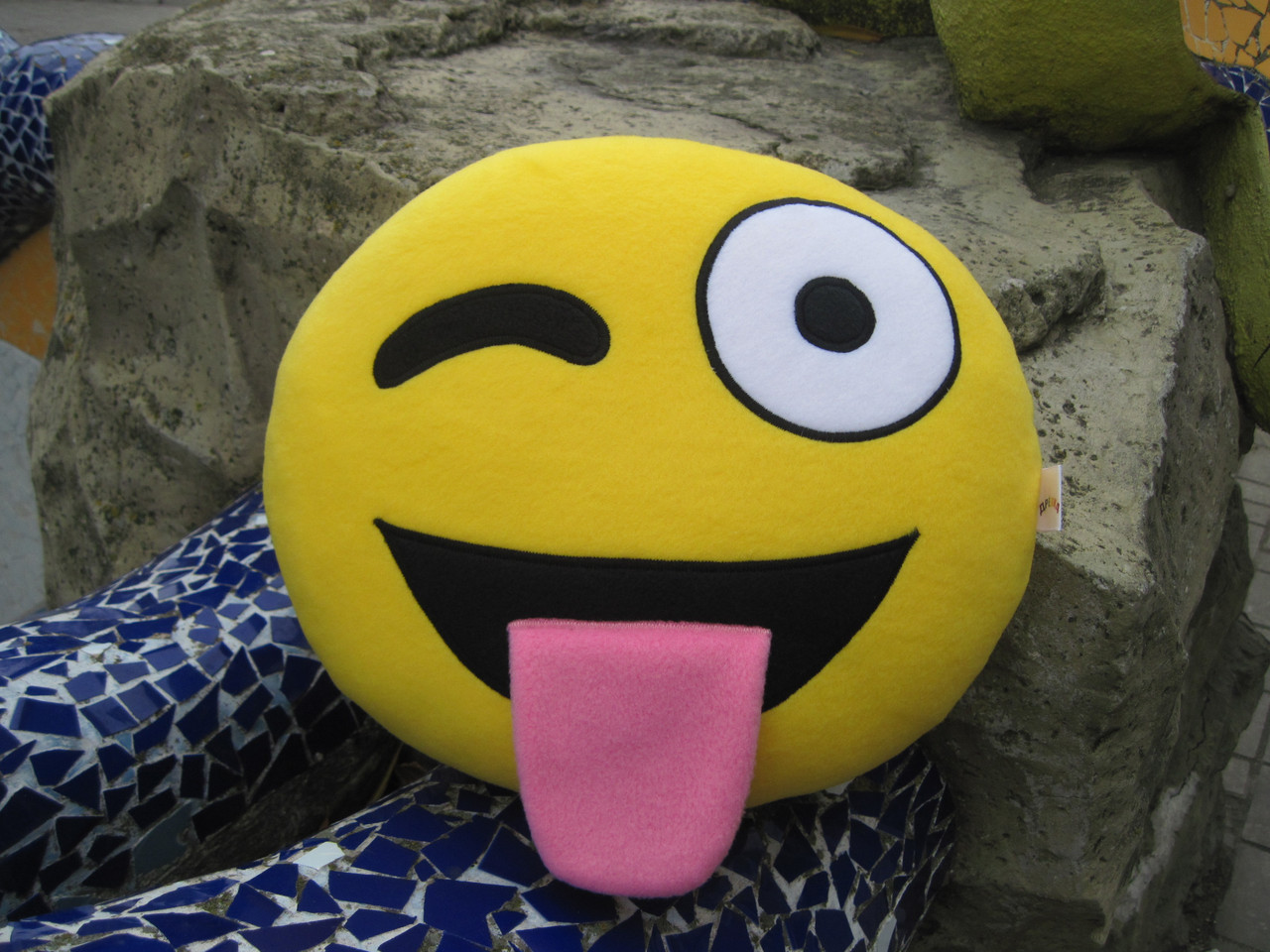 Подушка — іграшка Емодзі Emoji Смайл ручної роботи