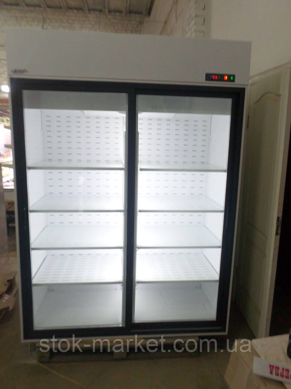 Холодильный шкаф холодильник б у Случь 1400 ВСн (двери купе) Интэко-Мастер - фото 6 - id-p115825994