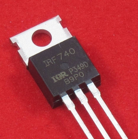 Транзистор IRF740 польовий N-канальний 400V 10A TO-220, фото 1