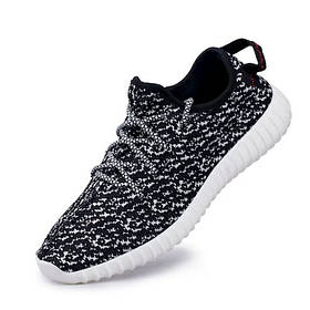 Кросівки текстильні XIA чорні з білою підошвою