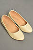 Балетки жіночі світло-бежевого кольору р.36 181610T Безкоштовна доставка, фото 4