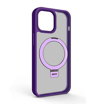 Чохол накладка ArmorStandart PC Unit Stand для Apple iPhone 14 Purple (ARM70557), фото 1