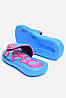 Шльопанці дитячі для дівчинки блакитного кольору 182100P, фото 2