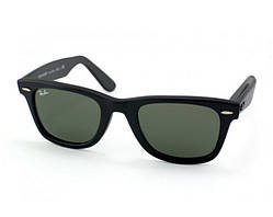 Чоловічі сонцезахисні окуляри в стилі RAY BAN Wayfarer 2140-901 LUX