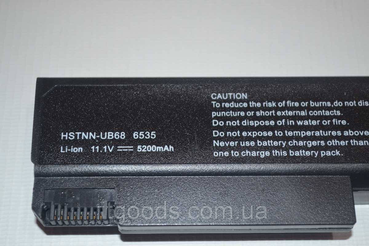 Аккумулятор HP HSTNN-CB61 HSTNN-I44C HSTNN-IB68 HSTNN-UB68 HSTNN-W42C KU531AA 6500b 6530b 6535b 6700b 6730b - фото 2 - id-p196198145