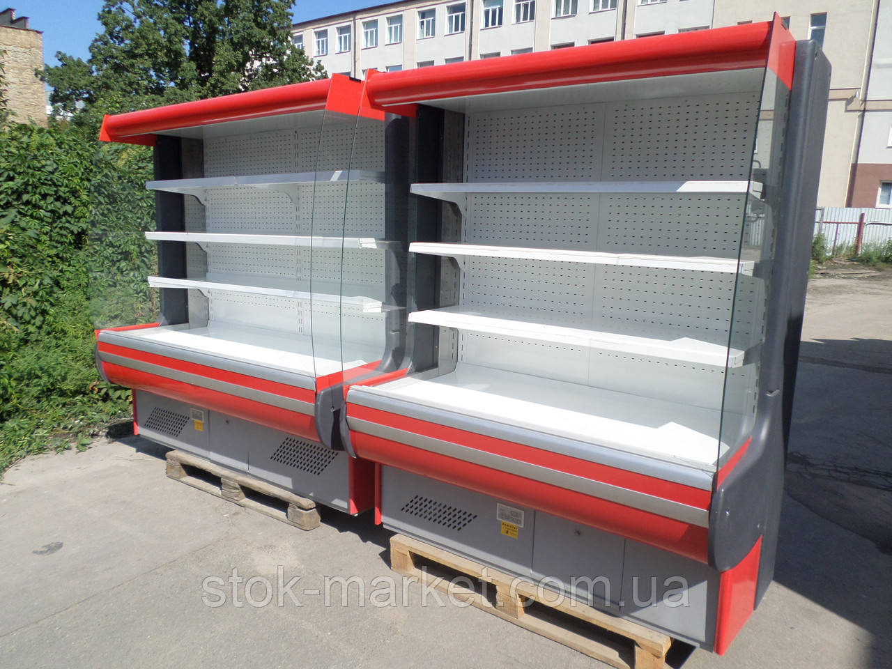 Холодильна гірка Mawi б/у, Регал холодильний б у, холодильний стелаж б/у., фото 1