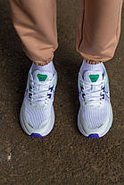 Жіночі Кросівки Nike Zoom Inferno 3 White Purple Green / Найк Зум Інферно 3 Білі з Фіолетовим та Зеленим, фото 6