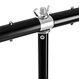 Стійка тримач для фону 2.0 х 1.5 м. Profi-light DFS-150 + Сумка-чохол, фото 5