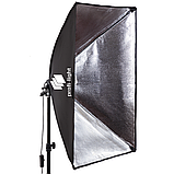 Софтбокс 50х70 см з патроном Е27 Profi-light PS-571 + Стійка 2 м, фото 7