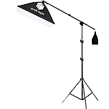 Навісний софтбокс із поперечиною журавель 50х70 см із патроном Е27 Profi-light PSG-571 M1, фото 7