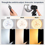 Світлодіодний студійний софтбокс 50х70 см Profi-light SPS-571-150 LED + Сумка, фото 7