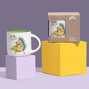 Чашка з Їжаком HR-герой Gifty, фото 3