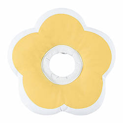 М'який комір-подушка для кішок DT1018 післяопераційний захисний від вилизування L Yellow