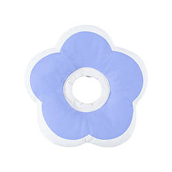 М'який комір-подушка для кішок DT1018 післяопераційний захисний від вилизування S Purple