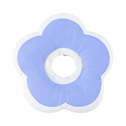 М'який комір-подушка для кішок DT-1018 післяопераційний захисний від вилизування M Purple