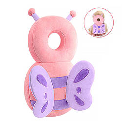 Дитяча захисна подушка-рюкзак Tochang для захисту голови у разі падіння підголівник Метелик