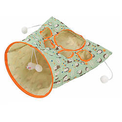 Ігровий тунель Pipitao 081115 для кота кролика домашнього вихованця для тренування спритності кішок Hedgehog