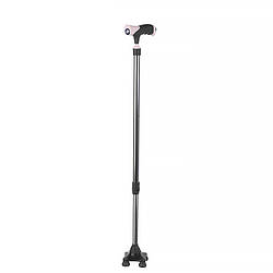 Палиця YK-60 палиця чотириопорна телескопічна з ліхтариком