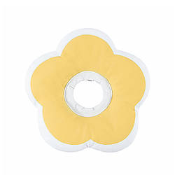 М'який комір-подушка для кішок DT-1018 післяопераційний захисний від вилизування S Yellow