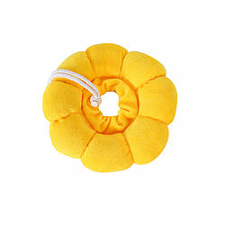 М'який комір-подушка для кішок Taotaopets 028811 антивилищувальний S Yellow