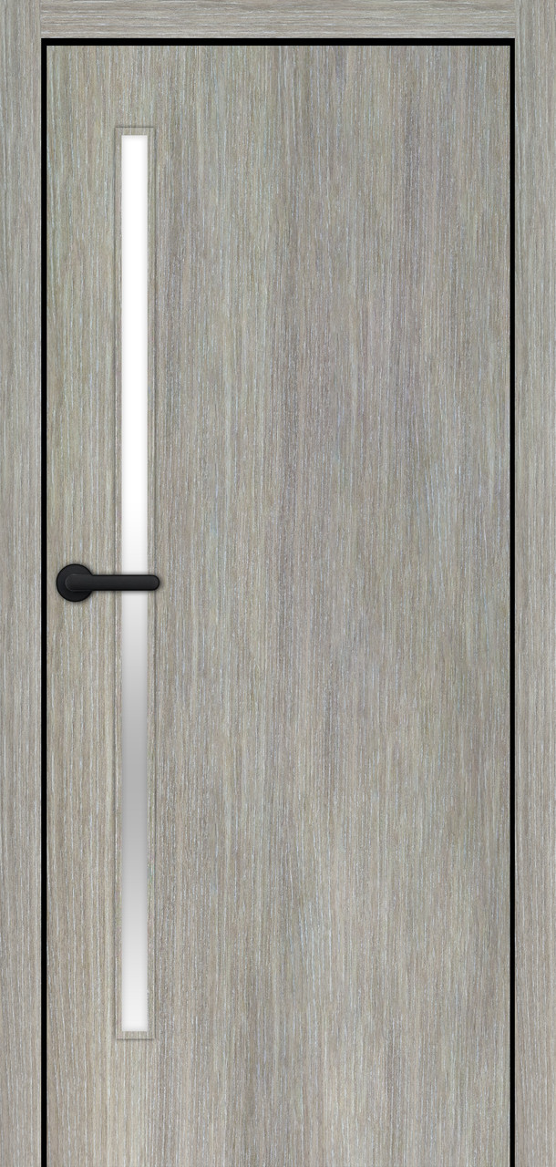 Двері міжкімнатні Portalino PL-ECO-21 Хамелеон ЕКО (зі склом сатин), фото 1