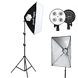 Набір постійного студійного світла 60х90 см з LED лампами Profi-light PS-694-60 LED, фото 2