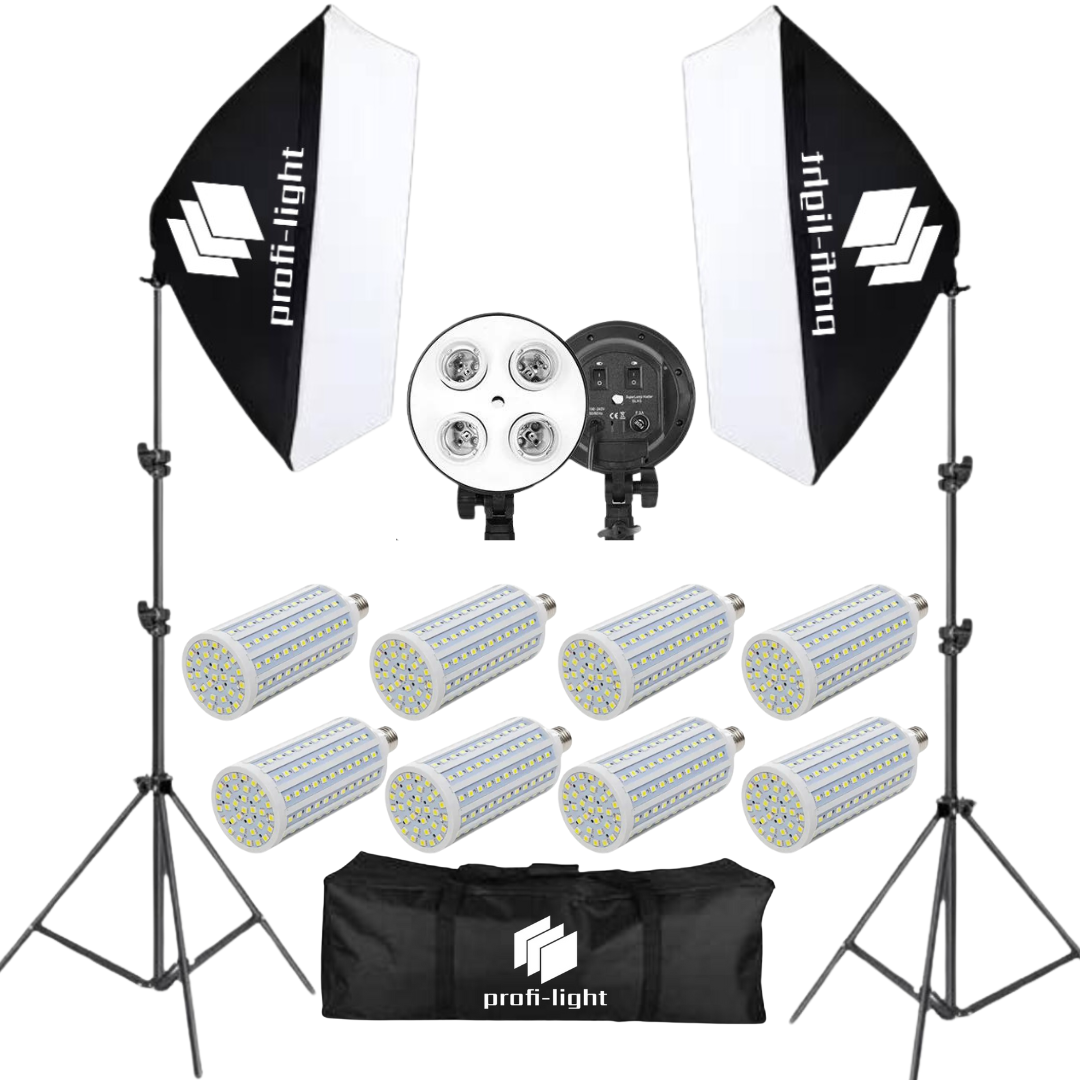 Набір постійного студійного світла з LED лампами 60х90 см Profi-light PS-6942-60 LED