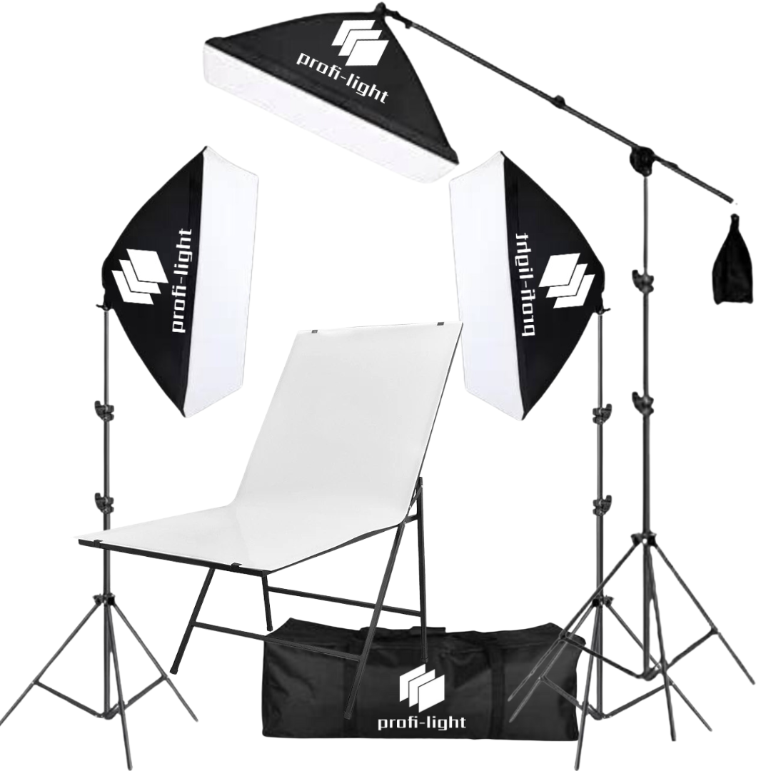 Набір студійного світла для предметної зйомки Profi-light PS-5713-0610