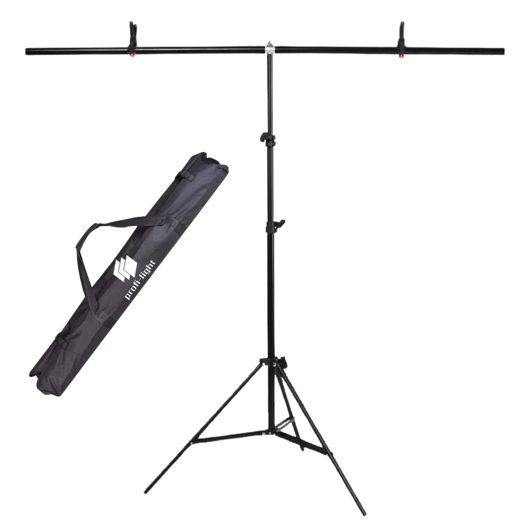 Стійка тримач для фону 2.0 х 1.5 м. Profi-light DFS-150 + Сумка-чохол, фото 1