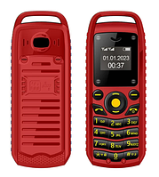 L8star Mini BM 25 dual Cat (2 sim) — bluetooth мінітелефон червоній