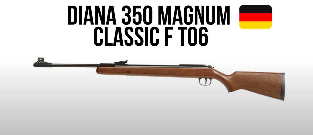 Найпотужніша гвинтівка пневматична для полювання Diana 350 Magnum