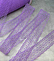 ОПТ - Мереживо Квіточка 4 см, колір-бузковий, 10 метрів, Бузковий