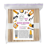 Шпателі дерев'яні вузькі Panni Mlada у пачці 100 шт