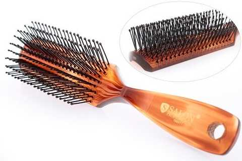 Щітка масажна Salon Professional 18000 TT з нейлоновою щетиною