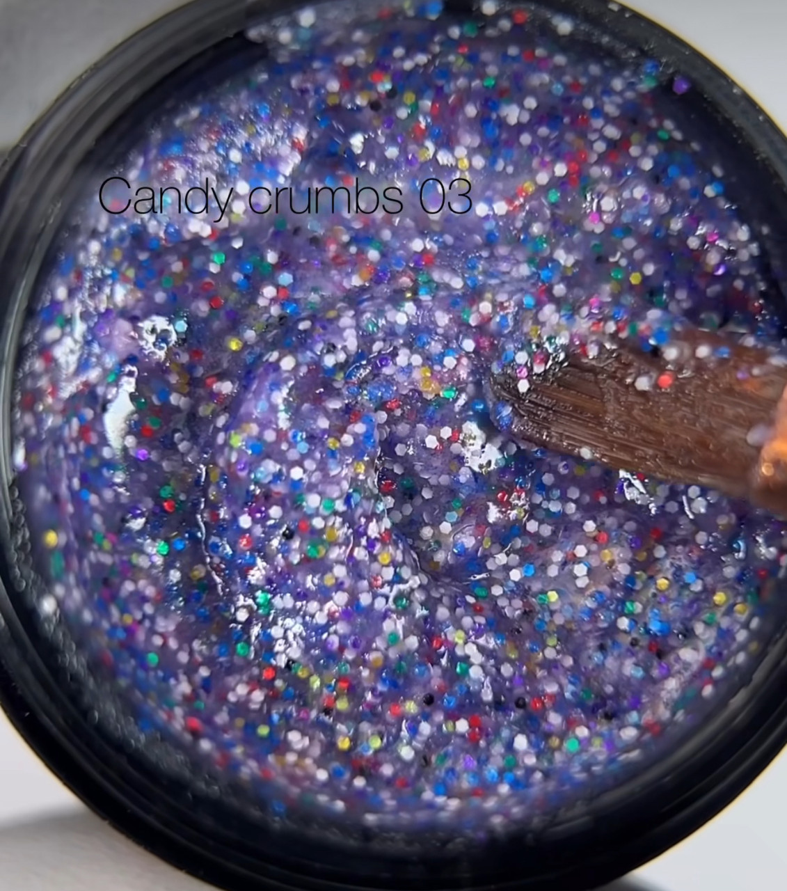 Гліттер гель by DANNY колекція "Candy Crumbs" №03 8 ml, фото 1