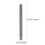 Професійна перова ручка Grand Boss Stainless, закрите перо позолота 22К, преміумкласу з футляром., фото 2