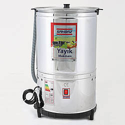 Маслоробка для вершкового масла з нержавійки Sahbaz 50л ,Туреччина