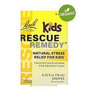 Bach, Краплі Баха, для зняття стресу для дітей, без спирту, 10 мл