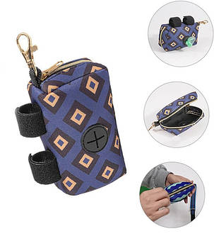 Диспенсер для мішків для собачих відходів у фіолетовому кольорі, фото 2