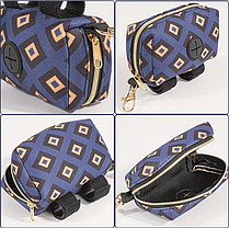 Диспенсер для мішків для собачих відходів у фіолетовому кольорі, фото 4