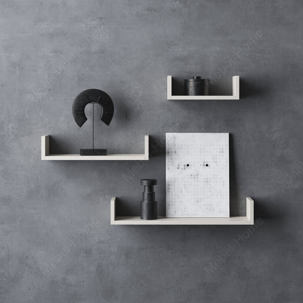 Полки настенные навесные открытые оригинальные, полки 3 шт набор для ...