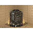 Електрокам'янка Sawo Aries ARI3-60Ni2-CNR-P + пульт Saunova 2.0, фото 2