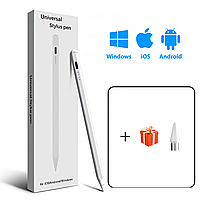 Активний універсальний стилус для письма та малювання ємнісний білий