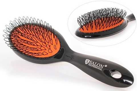 Щітка масажна Salon Professional 8А40 з нейлоновою щетиною
